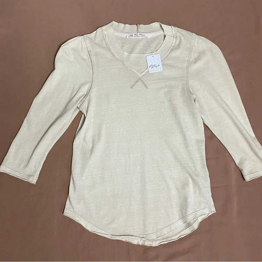 Free People puff shoulders